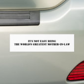 Schwiegermutter Autoaufkleber (Auf Auto)