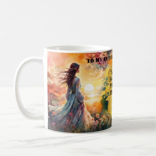 Schwiegermutter danke Hochzeit Kaffeetasse (Links)