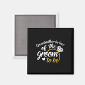 Schwiegermutter der Groom-to-be-Groß-Hochzeit Magnet (Vorderseite/Rückseite)