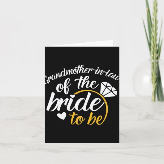 Schwiegermutter der Großen Hochzeit Karte (Vorderseite)