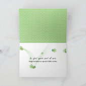 Schwiegermutter Geburtstagskäse auf Polka Dots Karte (Innenseite)