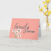 Schwiegermutter Geburtstagskäse auf Polka Dots Karte (Gelbe Blume)