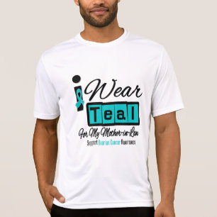Schwiegermutter - ich trage aquamarinen Retro T-Shirt