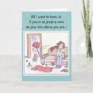 Schwiegermutter Karte