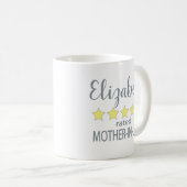 Schwiegermutter mit 5 Sternen Kaffeetasse (VorderseiteRechts)