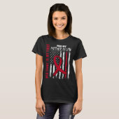 Schwiegermutter Multiple Myeloma Bewusstsein Ameri T-Shirt (Vorne ganz)