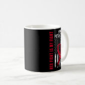 Schwiegermutter Multiples Myelom-Bewusstsein Ameri Kaffeetasse (VorderseiteRechts)