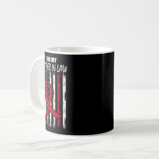 Schwiegermutter Multiples Myelom-Bewusstsein Ameri Kaffeetasse (Vorderseite Links)