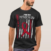 Schwiegermutter Multiples Myelom-Bewusstsein Ameri T-Shirt (Vorderseite)