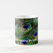 Schwiegermutter-Tasse Pfau Kaffeetasse (Mittel)