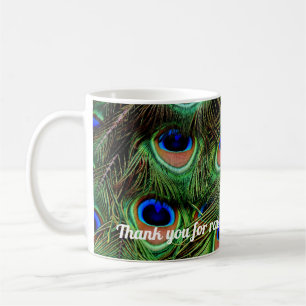 Schwiegermutter-Tasse Pfau Kaffeetasse
