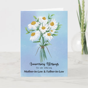 Schwiegermutter und Schwiegervater Hochzeitstag Karte