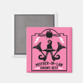 Schwiegermutter weiß am besten magnet (Vorderseite/Rückseite)