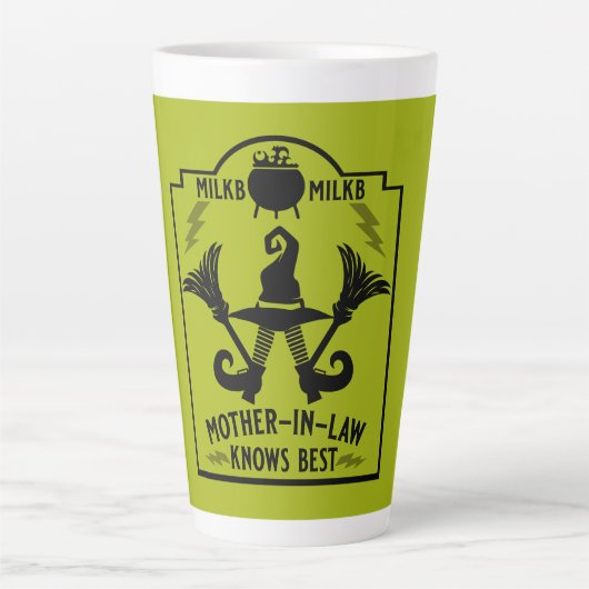 Schwiegermutter weiß am besten milchtasse (Vorderseite)