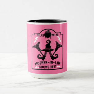 Schwiegermutter weiß am besten tasse
