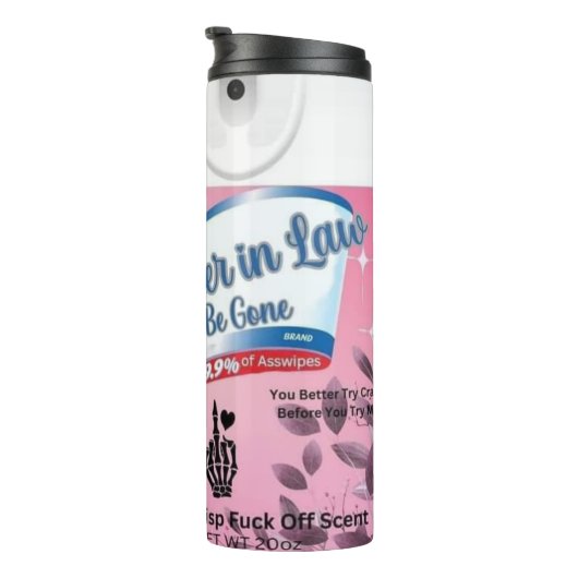 Schwiegermutter wird verschont thermosbecher (Nach rechts gedreht)