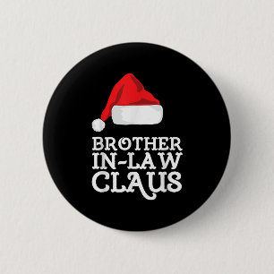 Schwiegersohn Claus Weihnachten Santas Pajama Fami Button
