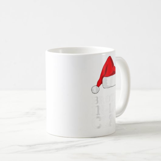 Schwiegersohn Claus Weihnachten Santas Pajama Fami Kaffeetasse (VorderseiteRechts)