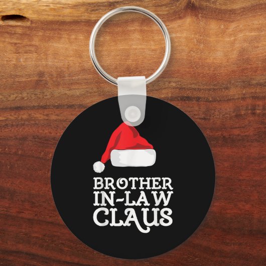 Schwiegersohn Claus Weihnachten Santas Pajama Fami Schlüsselanhänger (Vorderseite)
