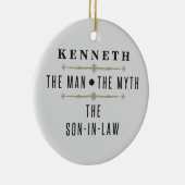 Schwiegersohn der Mann, der Mythos Keramik Ornament (Rechts)