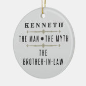 Schwiegersohn der Mann, der Mythos Keramik Ornament (Links)