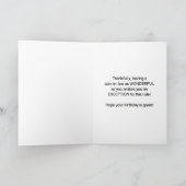 Schwiegersohn Geburtstag, Funny, mehr wie Outlaws! Karte (Innenseite)