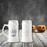 Schwiegersohn Ghost Groom Hochzeit Stein Tasse<br><div class="desc">Schwiegersohn Ghost Groom Stein Tasse feiert die besondere Bindung mit Ihrem neuen Schwiegersohn mit unserer "Schwiegersohn-Groom-Stein-Tasse". Mit unserem skurrilen Geisterbräutigam und dem herzlichen Satz: "Heute sehen wir, wie unsere Tochter die Liebe ihres Lebens heiratet. An diesem Tag verlieren wir keine Tochter, sondern gewinnen einen Sohn", macht diese steinerne Tasse ein...</div>