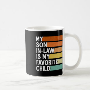 Schwiegersohn ist mein Lieblingskind Lustig Vintag Kaffeetasse