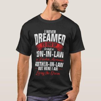 Schwiegersohn Schwiegermutter Lustiger Familienhum T-Shirt