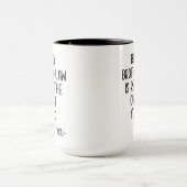 Schwiegersohn-Tasse, Schwiegerbruder Tasse (Zentrum)