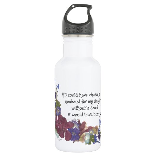 Schwiegersohn Trinkflasche (Vorderseite)