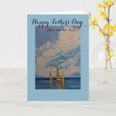 Schwiegersohn-/Vatertags-Karte Karte (Gelbe Blume)