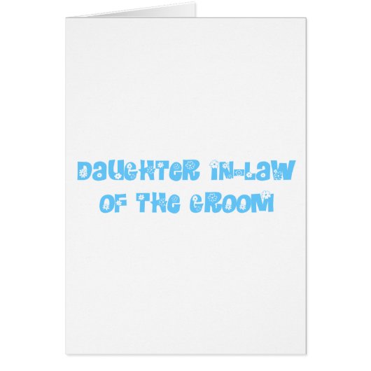 Schwiegertochter (Vorne)