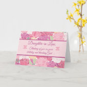 Schwiegertochter Blume Religiöse Geburt Karte (Gelbe Blume)