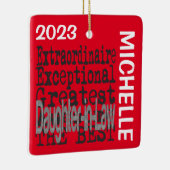 Schwiegertochter CUSTOM Keramikornament (Rechts)