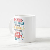 Schwiegertochter-Geschenk-Kaffeetasse Lustiger Vat Kaffeetasse (Vorderseite Links)