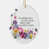 Schwiegertochter-Geschenke Keramik Ornament (Rechts)