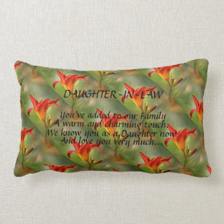 "SCHWIEGERTOCHTER-" LUMBALES KISSEN