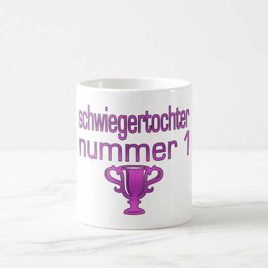 Schwiegertochter Nummer 1 Kaffeetasse (Mittel)