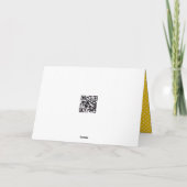 Schwiegertochter-Polka-Geburtstag Karte (Rückseite)