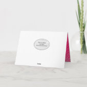 Schwiegertochter-Polka-Geburtstag Karte (Rückseite)