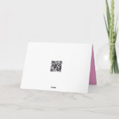 Schwiegertochter-Polka-Geburtstag Karte (Rückseite)