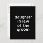 Schwiegertochter Postkarte (Vorne/Hinten)