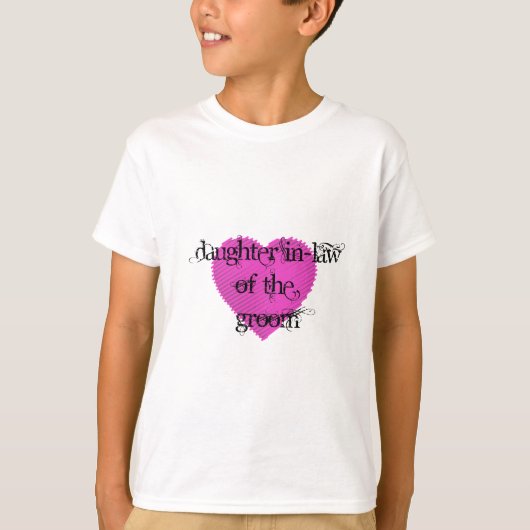 Schwiegertochter T-Shirt (Vorderseite)