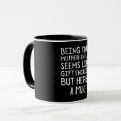 Schwiegertochter zu sein scheint Geschenk genug Tasse (Vorderseite Links)