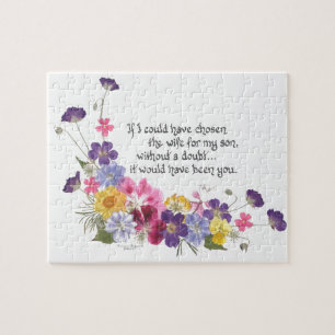 Schwiegertochtergeschenk Puzzle