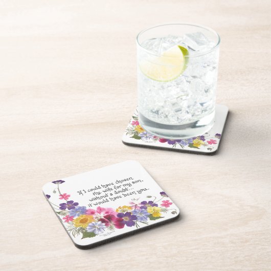 Schwiegertochtergeschenk Untersetzer (Rechte Seite)