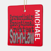 Schwiegerübner CUSTOM Keramik Ornament (Links)