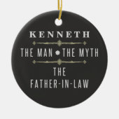 Schwiegervater der Mann, der Mythos Keramik Ornament (Vorne)