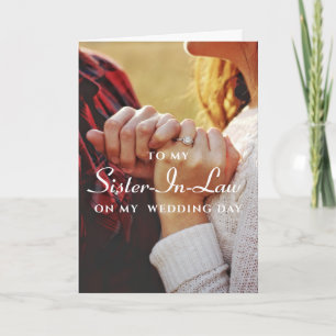 Schwiegervater, einfache Minimalistische Hochzeits Karte